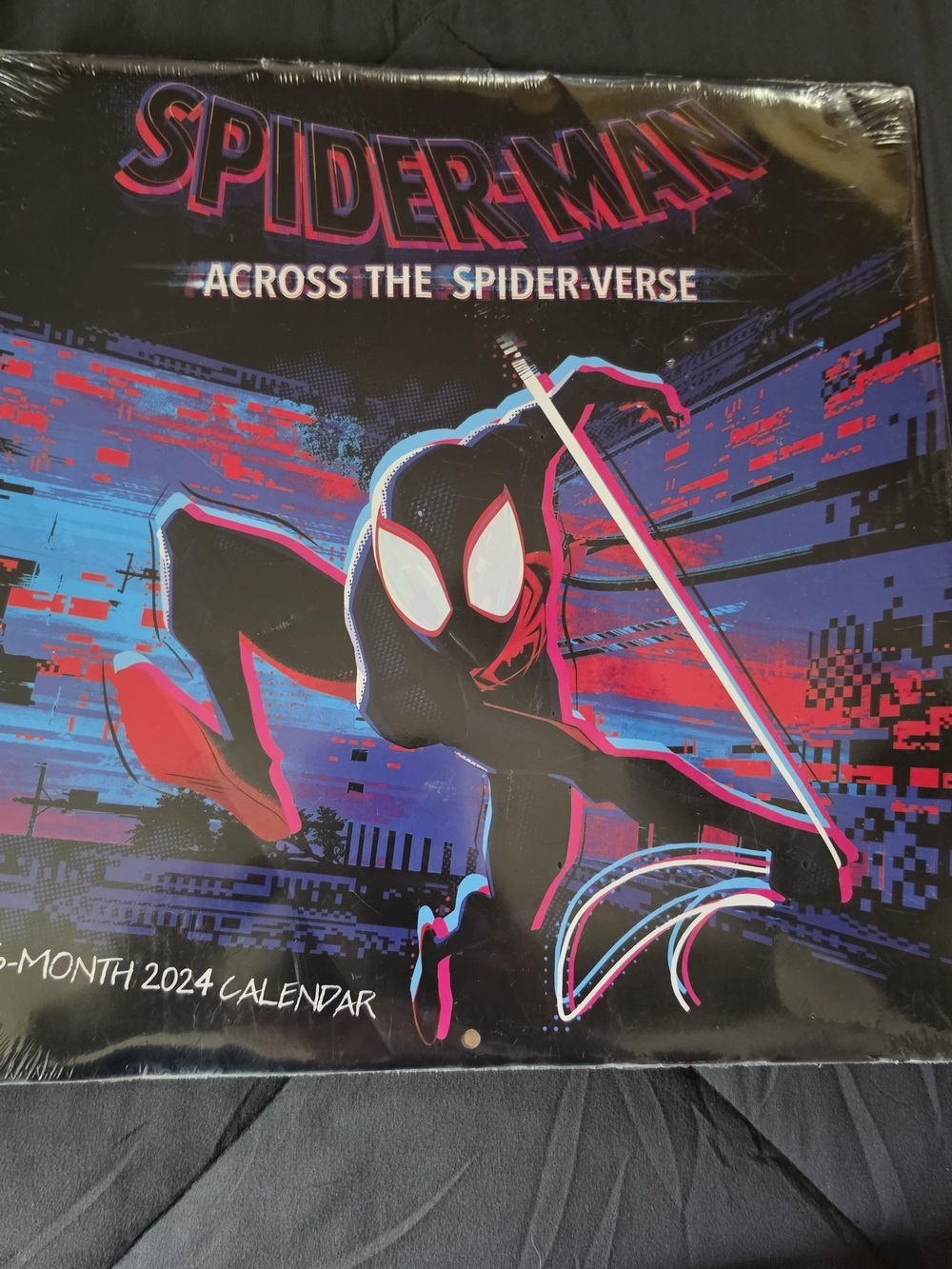 Spider-Man Across the Spider-Verse Wall Calendar - 2024 Brand New